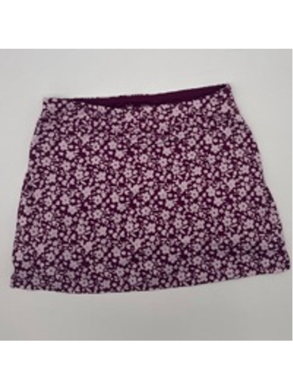 Women's Tranquility Skort Size M Maroon Floral